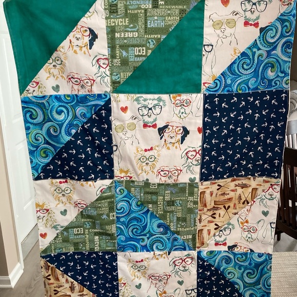 Colorful Patchwork Quilt - Picture 1 of 1